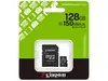 MEM SD MICRO 128GB Kingston Canvas Select Plus + Adapter SDCS3/128GB