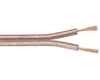 Kabel za zvučnik 2x0.75 prozirni 10m kolut GOOBAY