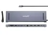 Manhattan docking USB-C 12-in-1 Triple Monitor 4K