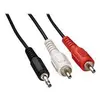 Kabel 2xRCA-M<=>2xRCA-M  1.5m - VALUELINE