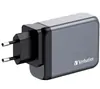 Adapter za napajanje VERBATIM GNC-100 GaN zidni punjač 100W, 2×USB-C PD 100W, 1×USB-C PD 65W, 1× USB-A QC3.0