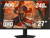 Monitor 27" AOC AGON Q27G41ZDF 27", QD-OLED, HDMI, DP, QHD, 240Hz