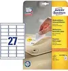 Etiketa laser/inkjet/copy odljepljiva bijela 63,5x29,6 Zweckform L4737 25/1