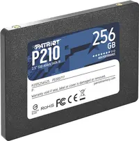 SSD 256GB PATRIOT P210, SATA 2.5" 7mm