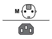 Kabel naponski ravni IEC320 C13 1.8m crni - ROLINE