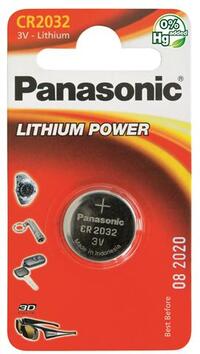 PANASONIC baterije CR-2032EL/1B Lithium Coin