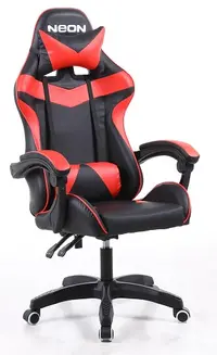 Stolica gaming NEON Battle Station II - black/red