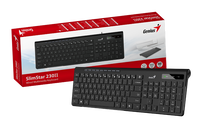 Tipkovnica GENIUS SlimStar 230 Black II USB Multimedia