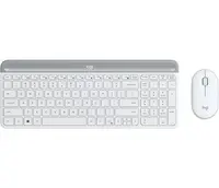 Tipkovnica LOGITECH MK470 Wireless Desktop (tipkovnica+miš) White