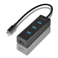 USB HUB Type-C USB 3.0 AXAGON HUE-S2C eksterni 4-portni 40cm kabel USB HUB Type-C USB 3.0 AXAGON HUE-S2C eksterni 4-portni 40cm kabel