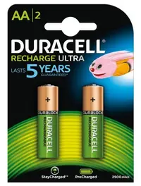 Baterija DURACELL punjiva AA 2500mAh 2/1