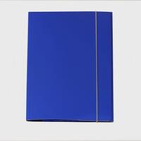 Fascikl s gumicom kartonski A4 25x34,2cm plavi