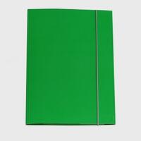 Fascikl s gumicom kartonski A4 25x34,2cm zeleni