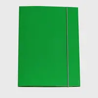 Fascikl s gumicom kartonski A4 25x34,2cm zeleni
