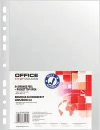 Fascikl uložni pvc A4 40mic Office products 100/1 orange peel