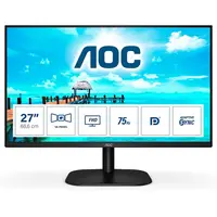 AOC LED VA 27", 27B2QAM, VGA, HDMI, DP, zvuč.