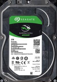 Hard disk 3.5" SATA-3 3TB SEAGATE 5400rpm 256MB-cache BaraCuda