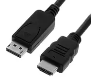 Kabel DisplayPort-M=>HDMI-M 2m - ROLINE Value