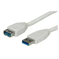 Kabel USB tip A-M<=>USB tip A-Ž 0.8m USB3.0 produžni - ROLINE