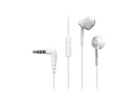 PANASONIC slušalice RP-TCM55E-W bijele, in ear, mikrofon