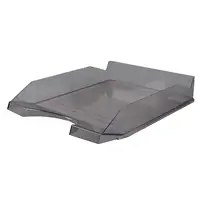 Ladica za spise pvc 254x60x346mm Office products prozirno dimljena
