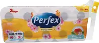 Papir toaletni u roli 3-slojni 10/1 bijeli miris breskve Perfex