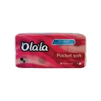 Papir toaletni u roli 3-slojni 8/1 bijeli Olala Pocket soft