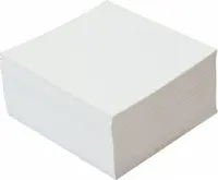 Papir za kocku 9x9x7cm bijeli