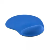 Podloga za miš s gel odmorištem za dlan SBOX plava