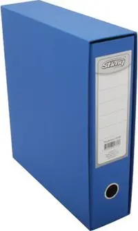 Registrator  A4 široki Stimy standard plavi s kutijom EOL