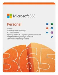 FPP M365 Personal ENG Subscr 1YR Medialess P10, QQ2-01897