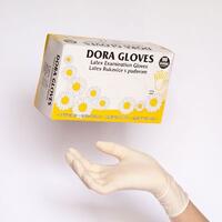SAN. Rukavice latex jednokratne pudrane L 100/1 Dora