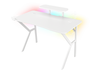 Genesis Holm 320 RGB, gaming stol, bijeli