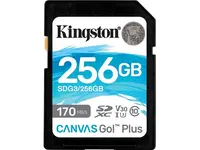 Kingston Canvas Go! Plus SD, R170MB/W90MB, 256GB