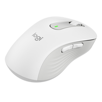 Logitech M650 L, bežični miš, bijeli, za ljevake