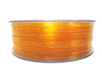 PET-G filament 1.75 mm, 1 kg, transparent orange