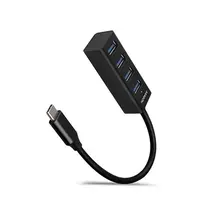 USB HUB AXAGON HUE-M1C Slim, 4x USB3.2, USB Type-C konektor, 20cm USB HUB AXAGON HUE-M1C Slim, 4x USB3.2, USB Type-C konektor, 20cm