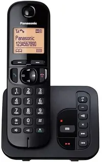 Telefon PANASONIC KX-TG C 220FXB bežični sa sekretaricom  - crni