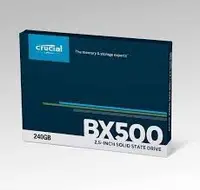 SSD 240GB CRUCIAL BX500, 2.5" 7Mm