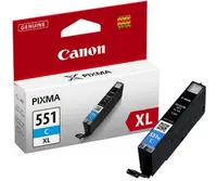 Tinta CANON CLI-551 XL Cyan