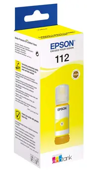 Tinta EPSON EcoTank 112 Yellow