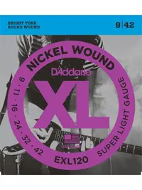 Žice Za Gitaru El.D'Addario EXL120 9-42