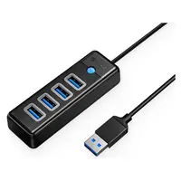 USB HUB ORICO PW4U-U3-015-BK-EP, USB-A na 4xUSB-A 3.0