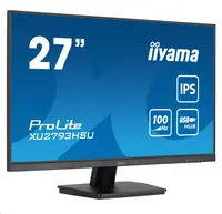 Monitor 27" IIYAMA XU2793HSU-B6 FHD IPS HDMI DP USB FreeSync Monitor 27" IIYAMA XU2793HSU-B6 FHD IPS HDMI DP USB FreeSync