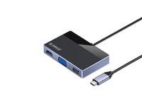 Adapter ORICO DM-7P USB-C na 3 x USB-A, HDMI, VGA, PD 100W
