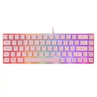 Tipkovnica WHITE SHARK GK-2201 Ronin - roza