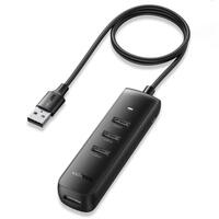 USB HUB 3.0 UGREEN 4-portni USB 3.0 Hub, crni, 1.0m