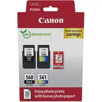 Tinta CANON PG-560 + CL561 Multipack+Photo papir 50kom