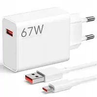 Adapter za napajanje XIAOMI Mi - kućni punjač + kabel USB-A na USB-C 67W