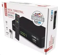 TV tuner EMOS EM190-S, DVB-T2 HEVC/H.265